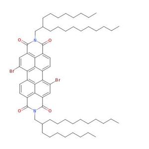 二(2-辛基十二烷基)-1,7-二溴-苝四羧酸二酰亚胺