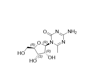 阿扎胞苷雜質(zhì)05,4-amino-1-((2R,3R,4S,5R)-3,4-dihydroxy-5-(hydroxymethyl) tetrahydrofuran-2-yl)-6-methyl-1,3,5-triazin-2(1H)-one