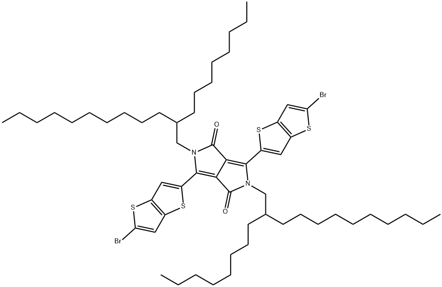 DPP-双噻吩-C8C12-2溴,DPP-disthieno-C8C12-2Br