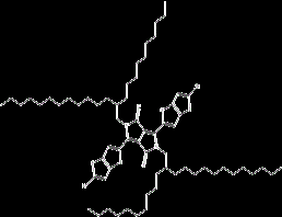 癸基十四烷基-吡咯并吡咯二酮-并二噻吩-双溴,Decyltetradecylpyrrolopyrrolidonedithiophenedibromo