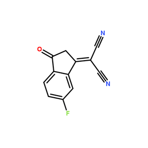 6-氟-3-(二氰基亚甲基)靛酮