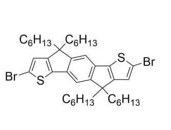 2,7-二溴-4,4,9,9-四己-4,9-二氢-s-苯并二茚并[1,2-b:5,6-b']二噻吩,2,7-dibromo-4,4,9,9-tetrahexyl-4,9-dihydro-s-indaceno[1,2-b:5,6-b']dithiophene