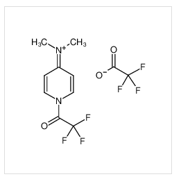 4-二甲氨基-1-三氟乙酰基吡啶三氟乙酸盐,4-dimethylamino-1-trifluoroacetylpyridine trifluoroacetate