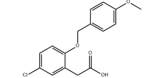 5-chloro-2-[(4-methoxyphenyl)methoxy]-Benzeneaceticacid