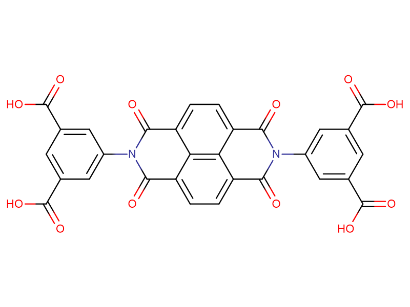 N,N'-二(5-间苯二甲酸 基)萘二酰亚胺,5,5'-(1,3,6,8-tetraoxo-1,3,6,8-tetrahydrobenzo[lmn][3,8]phenanthroline-2,7-diyl)dibenzene-1,3-dicarboxylic acid