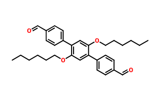 2',5'-双(己氧基)-[1,1':4',1''-三联苯]-4,4''-二甲醛,2',5'-Bis(hexyloxy)-[1,1':4',1''-terphenyl]-4,4''-dicarbaldehyde