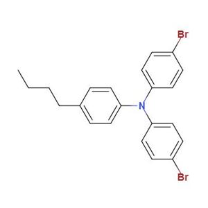 N，N-双（4-溴苯基）-4-丁基苯胺,N,N-di(4-bromophenyl)-N-(4-butylphenyl)amine