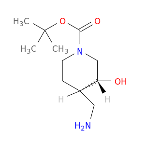 (3R,4R)-4-(氨基甲基)-3-羟基哌啶-1-羧酸叔丁酯