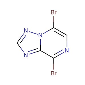 5,8-二溴-[1,2,4]三唑并[1,5-a]吡嗪