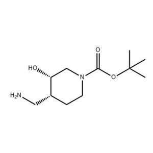 (3S,4R)-4-(氨基甲基)-3-羟基哌啶-1-羧酸叔丁酯