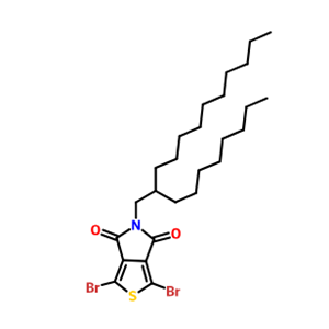 1,3-dibromo-5-(2-octyldodecyl)-4H,5H,6H-thieno[3,4-c]pyrrole-4,6-dione