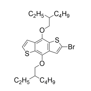 2-（溴-（4，-8-（双[（2-（乙基己基）-氧基]-苯并[1，-2-（b:4，-5-（b']]-二噻吩
