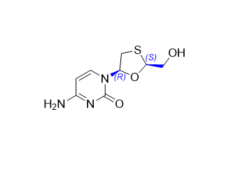 拉米夫定雜質(zhì)04,4-amino-1-((2S,5R)-2-(hydroxymethyl)-1,3-oxathiolan-5-yl)pyrimidin-2(1H)-one