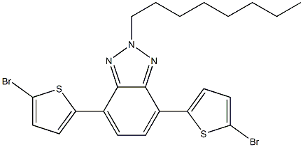 4,7-双(5-溴-2-噻吩基)-2-辛基-2H-苯并三唑,4,7-bis(5-bromothiophen-2-yl)-2-octylbenzotriazole