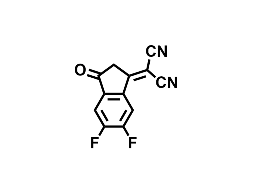 5,6-二氟-3-(二氰基亞甲基)茚-1-酮,2-(5,6-difluoro-3-oxo-2,3-dihydro-1H-inden-1-ylidene)malononitrile