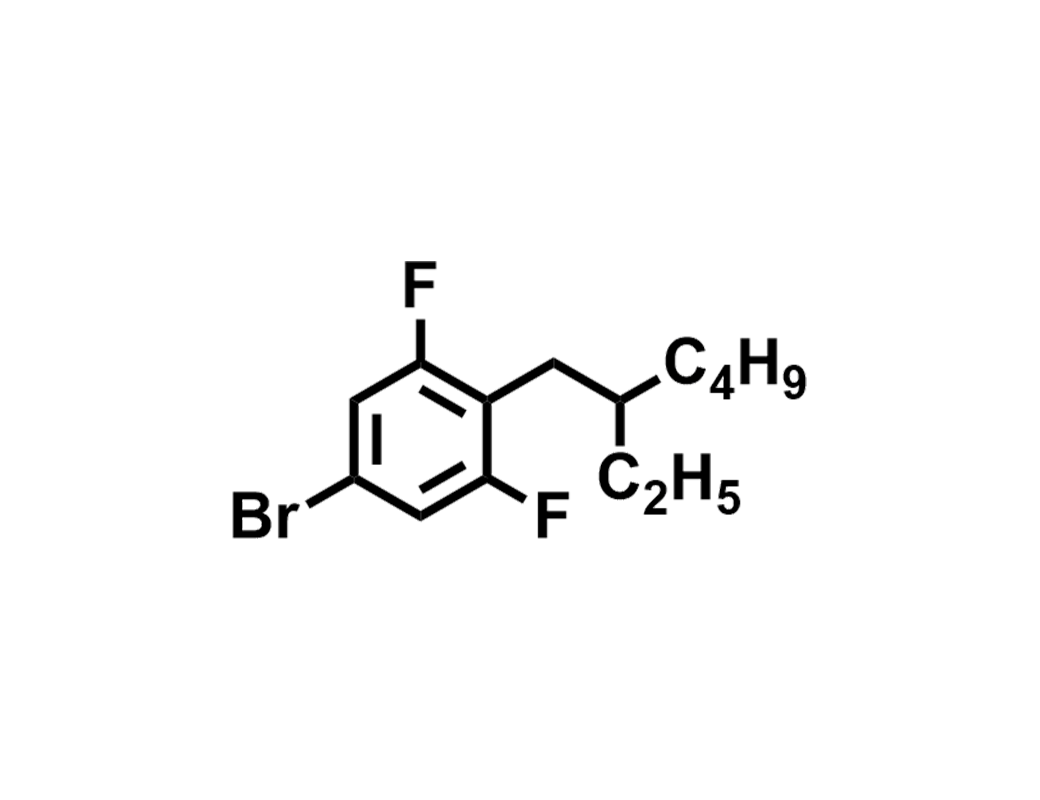 5-bromo-2-(2-ethylhexyl)-1,3-difluorobenzene,5-bromo-2-(2-ethylhexyl)-1,3-difluorobenzene