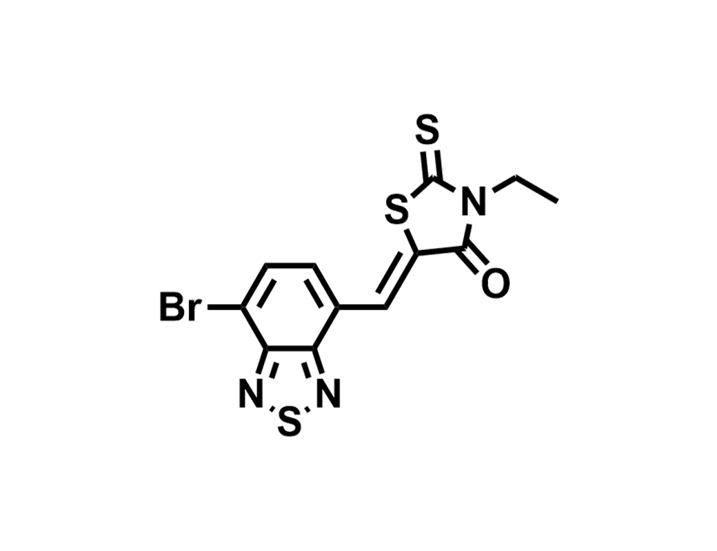 PM135,5-((7-bromobenzo[c][1,2,5]thiadiazol-4-yl)methylene)-3-ethyl-2-thioxothiazolidin-4-one