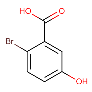 2-溴-5-羟基苯甲酸,2-bromo-5-hydroxybenzoic acid