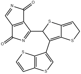 3,6-二(噻吩并[3,2,B]噻吩-2-基)吡咯并[3,4-C]吡咯-1,4(2H,5H)-二酮,1,4-bis(thieno[3,2-b]thiophen-5-yl)-2,5-dihydropyrrolo[3,4-c]pyrrole-3,6-dione