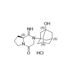 维格列汀杂质04,(S)-2-((1r,3R,5R,7S)-3-hydroxyadamantan-1-yl)-1-iminohexahydro pyrrolo[1,2-a]pyrazin-4(1H)-one hydrochloride