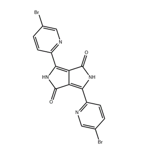 3,6-双(5-溴吡啶-2-基)吡咯并[3,4-c]吡咯-1,4(2H,5H)-二酮,3,6-bis(5-bromopyridin-2-yl)pyrrolo[3,4-c]pyrrole-1,4-(2H,5H)-dione