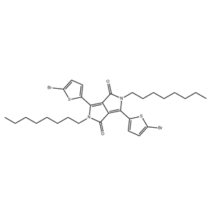 3,6-双(5-溴-2-噻吩基)-2,5-二氢-2,5-二辛基吡咯并[3,4-c]吡咯-1,4-二酮,3,6-Bis(5-bromo-2-thienyl)-2,5-di-n-octylpyrrolo[3,4-c]pyrrole-1,4-dione