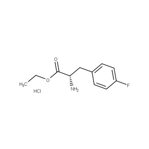 ethyl (2S)-2-amino-3-(4-fluorophenyl)propanoate;hydrochloride