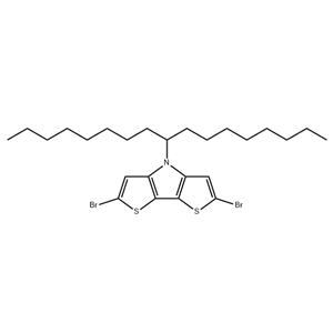 2,6-二溴-4-(七癸烷-9-基)-4H-二噻吩并[3,2-b :2,3-d]吡咯