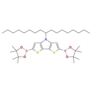 4-（1-辛基壬基）-2，6-双（4，4，5，5-四甲基-1，3，2-二氧杂环戊烷-2-基）-4H-二噻吩并[3，2-b:2'，3'-d]吡咯