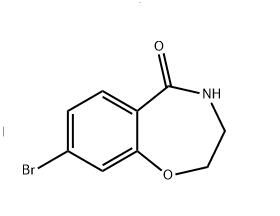 8-溴-3,4-二氢苯并[F][1,4]氧氮杂卓-5(2H)-酮,8-bromo-3,4-dihydrobenzo[f][1,4]oxazepin-5(2H)-one