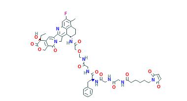 HER3抗体偶联体药物U3-1402,Deruxtecan analog