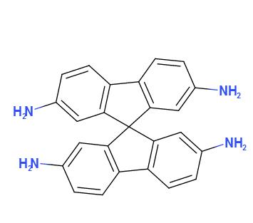 2,2',7,7′-四氨基-9,9′- 联二螺旋芴,2,2',7,7'-tetraamino-9,9'-spirobi[9H-fluorene]