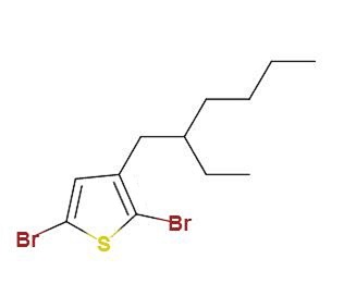 2，5-二溴-3-（2-乙基己基）-噻吩,2,5-Dibromo-3-(2-ethylhexyl)thiophene