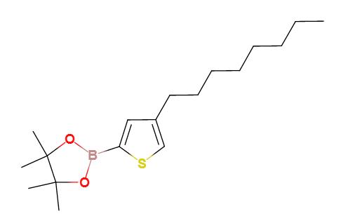 4-正辛基-2-(4,4,5,5-四甲基-1,3,2-二氧硼戊环-2-基)噻吩,4-n-Octyl-2-(4,4,5,5-tetramethyl-1,3,2-dioxaborolan-2-yl)thiophene