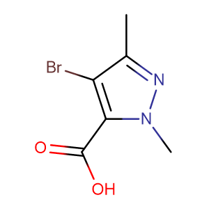 4-溴-1,3-二甲基-1H-吡唑-5-羧酸,4-BROMO-1,3-DIMETHYL-1H-PYRAZOLE-5-CARBOXYLIC ACID