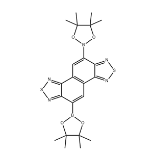 5,10-双(4,4,5,5-四甲基-1,3,2-二氧杂环戊硼烷-2-基)萘并[1,2-C:5,6-C