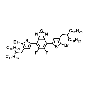 FBT-Br2,4,7-bis(5-bromo-4-(2-decyltetradecyl)thiophen-2-yl)-5,6-difluorobenzo[c][1,2,5]thiadiazole