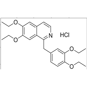 乙基罂粟碱,1-(3,4-diethoxybenzyl)-6,7-diethoxyisoquinoline hydrochloride