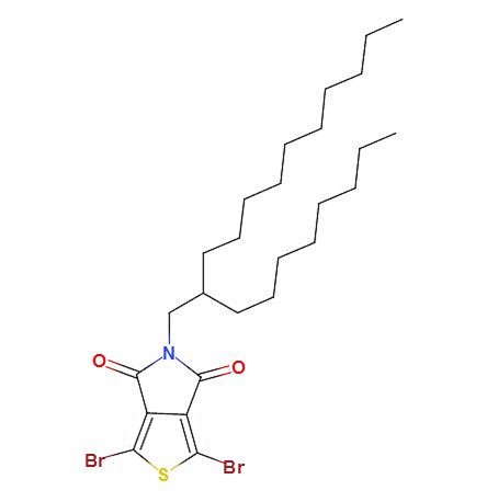 1，3-二溴-5-（2-辛基十二烷基）-4H-噻吩并[3，4-c]吡咯-4，6（5H）-二酮,1,3-dibromo-5-(2-octyldodecyl)-4H-thieno[3,4-c]pyrrole-4,6(5H)-dione