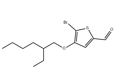 5-溴-4-((2-乙基己基)氧基)噻吩-2-甲醛,5-bromo-4-((2-ethylhexyl)oxy)thiophene-2-carbaldehyde