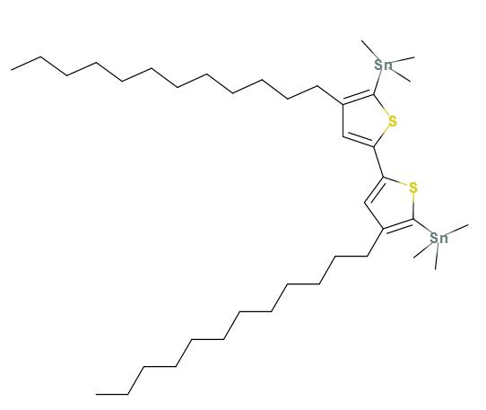 (4,4-二十二基-2,2-联噻吩-5,5-二基)双(三甲基锡),(4,4'-di-n-dodecyl-2,2'-bithiophene-5,5'-diyl)bis(trimethylstannane)