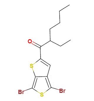 1-(4,6-二溴噻吩并[3,4-b]噻吩-2-基)-2-乙基-1-己酮,1-(4,6-dibromothieno[2,3-c]thiophen-2-yl)-2-ethylhexan-1-one