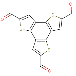 苯并[1,2-b:3,4-b':5,6-b']三噻吩-2,5,8-三醛,Benzo[1,2-b:3,4-b'':5,6-b'''']trithiophene-2,5,8-tricarbaldehyde