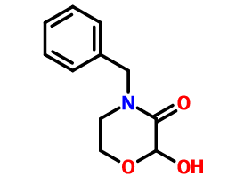 4-苄基-2-羟基-吗啉-3-酮,4-Benzyl-2-hydroxymorpholin-3-one