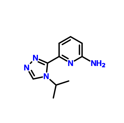 6-(4-异丙基 - 4H-1,2,4-三唑-3-基)吡啶-2-胺,6-(4-isopropyl-4H-1,2,4-triazol-3-yl)pyridin-2-amine