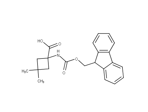 1-({[(9H-fluoren-9-yl)methoxy]carbonyl}amino)-3,3-dimethylcyclobutane-1-carboxylic acid