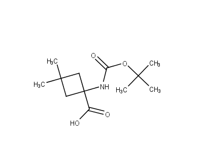 1-{[(tert-butoxy)carbonyl]amino}-3,3-dimethylcyclobutane-1-carboxylic acid