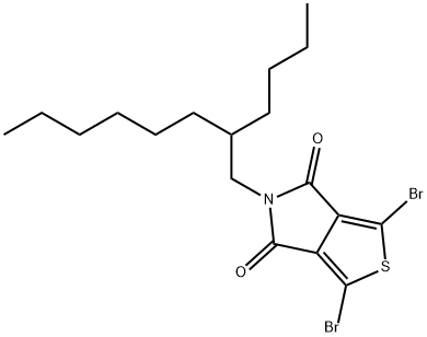 1,3-二溴-5-(2-丁基辛基)-4H-噻吩并[3,4-C]吡咯-4,6(5H)-二酮,1,3-Dibromo-5-(2-butyloctyl)-4H-thieno[3,4-c]pyrrole-4,6(5H)-dione