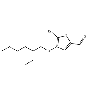5-溴-4-((2-乙基己基)氧基)噻吩-2-甲醛,5-bromo-4-((2-ethylhexyl)oxy)thiophene-2-carbaldehyde