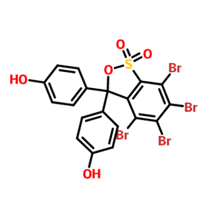 3,4,5,6-四溴酚磺酞,4,5,6,7-Tetrabromo-3,3-bis(4-hydroxyphenyl)-3H-benzo[c][1,2]oxathiole 1,1-dioxide
